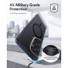Custodia ESR Classic Hybrid Kickstand MagSafe per Samsung Galaxy S26 Ultra, nero opaco