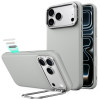 Custodia ESR Leather Kickstand MagSafe per Apple iPhone 17 Pro Max / 18 Pro Max, grigia
