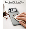 Custodia ESR Leather Kickstand MagSafe per Apple iPhone 17 Pro / 18 Pro, grigia