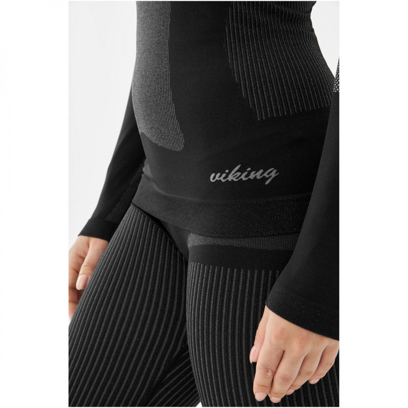 Set intimo tecnico da donna Viking Ilsa, nero, taglia M