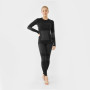 Set intimo tecnico donna Viking Ilsa, nero, taglia S