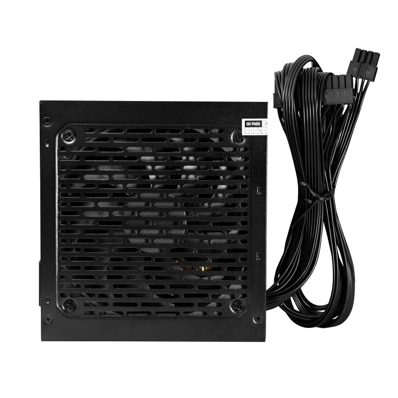 Alimentatore ATX Akyga 500 W AK-C2-500, semi-modulare, P4+4, 2x PCI-E 6+2 pin, 4x SATA, 2x Molex, ventola 12 cm, 80 PLUS