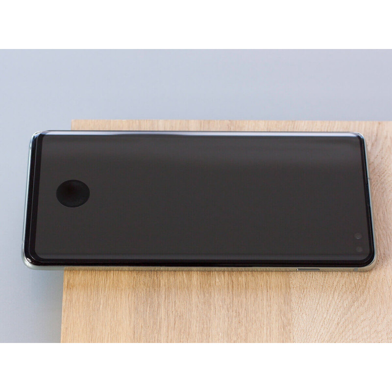 Vetro temperato 3MK HardGlass Max Sensor-Dot per Samsung Galaxy S10, nero