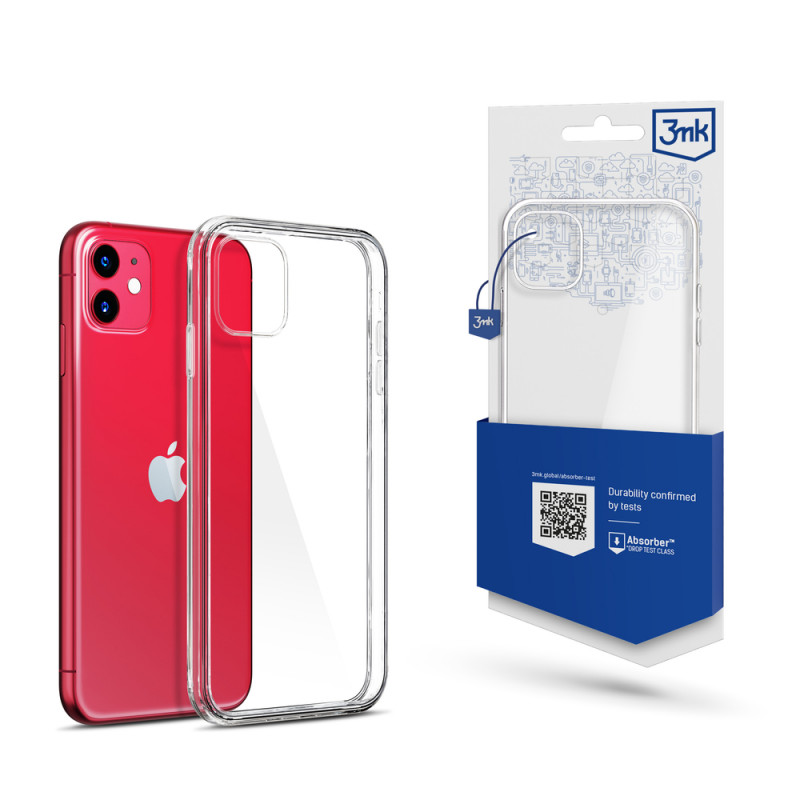 3MK Clear Case per Apple iPhone 11, trasparente