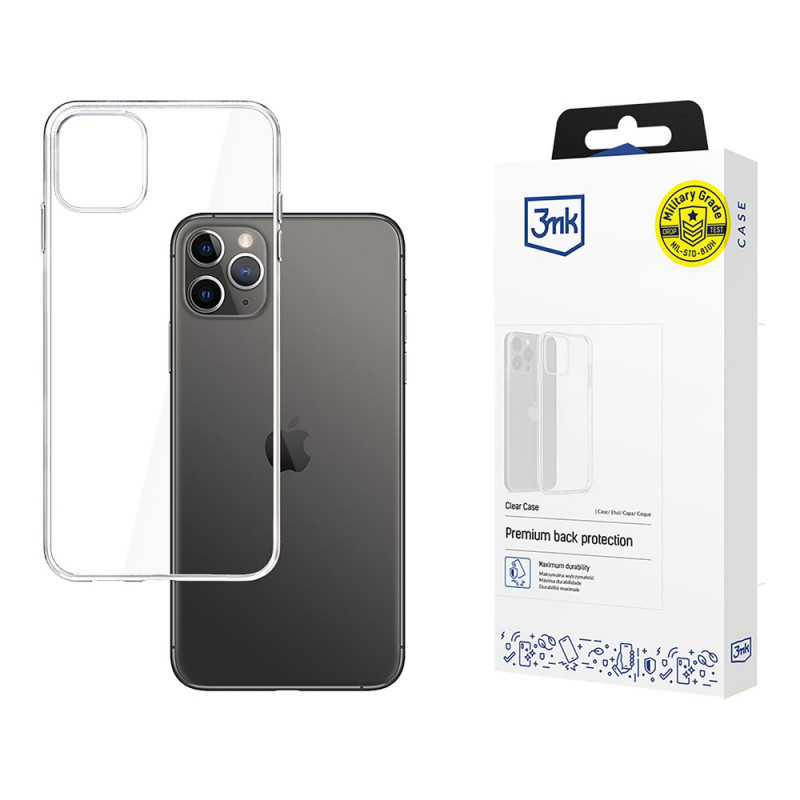 3MK Clear Case per Apple iPhone 11 Pro Max, trasparente
