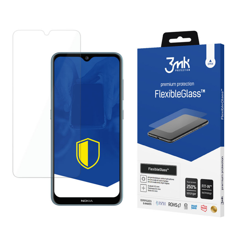 Proteggi schermo ibrido 3MK FlexibleGlass per Nokia 7.2