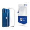 Custodia trasparente 3MK Clear Case per Apple iPhone 12 mini, trasparente