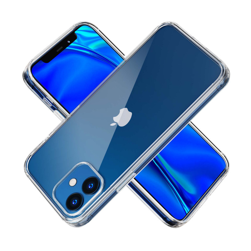 Custodia trasparente 3MK Clear Case per Apple iPhone 12 mini, trasparente