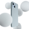 Custodia in silicone 3MK Hardy Case MagSafe per Apple iPhone 14 Plus / 15 Plus, blu