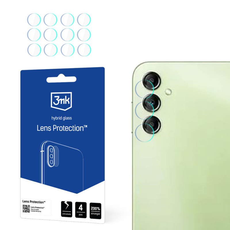 Proteggi obiettivo fotocamera 3MK Lens Protect per Samsung Galaxy A14 5G (4 pz)