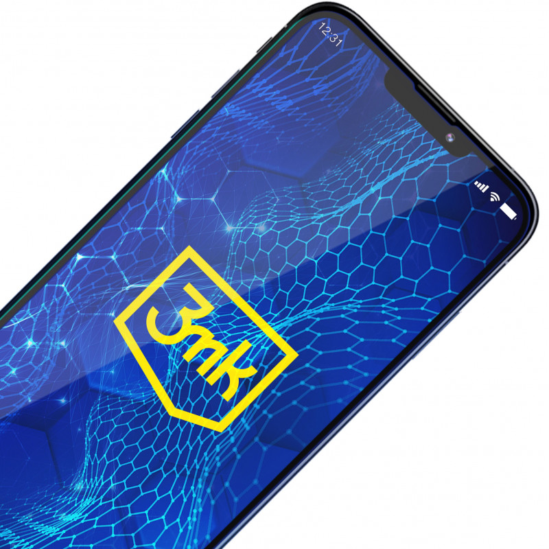 Vetro temperato per schermo 3MK HardGlass Max Lite per Oppo Find X6 Pro, nero, 3MK4884