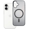 Custodia 3MK Frosty MagCase per Apple iPhone 17, nera