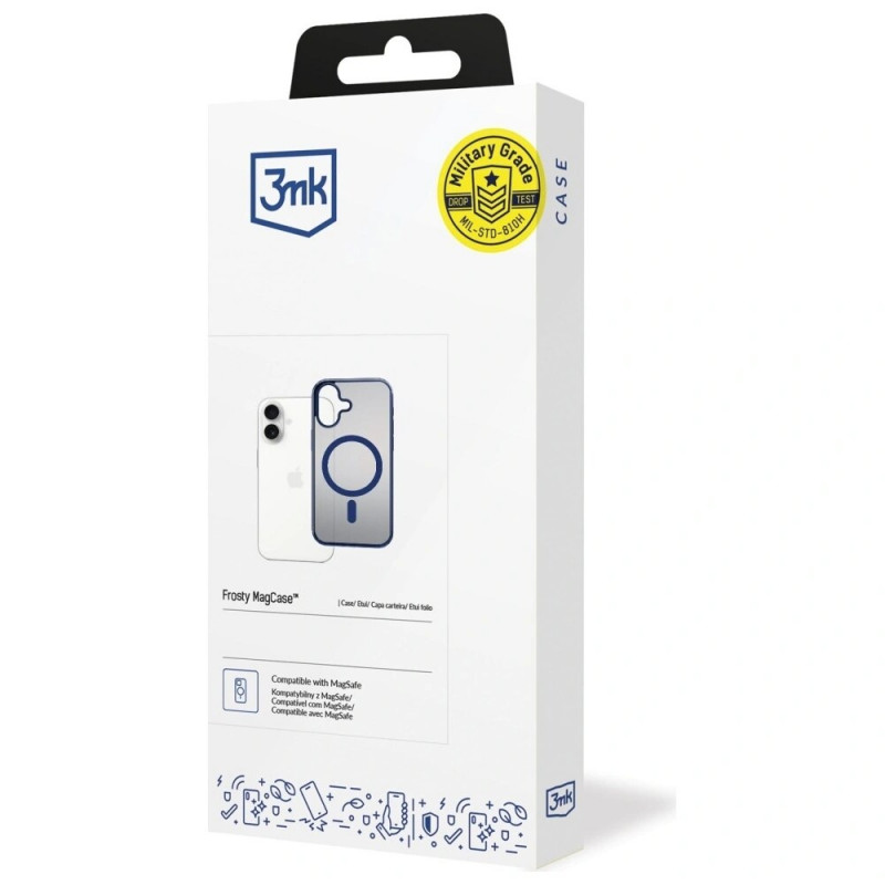 3MK Frosty MagCase per Apple iPhone 17, blu