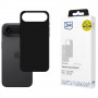 Custodia in silicone 3MK per Apple iPhone Air, nera
