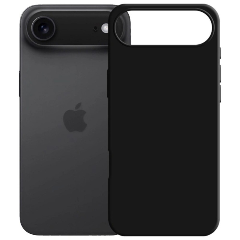 Custodia in silicone 3MK per Apple iPhone Air, nera