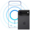 Custodia 3MK Just20g MagCase per Apple iPhone Air, trasparente
