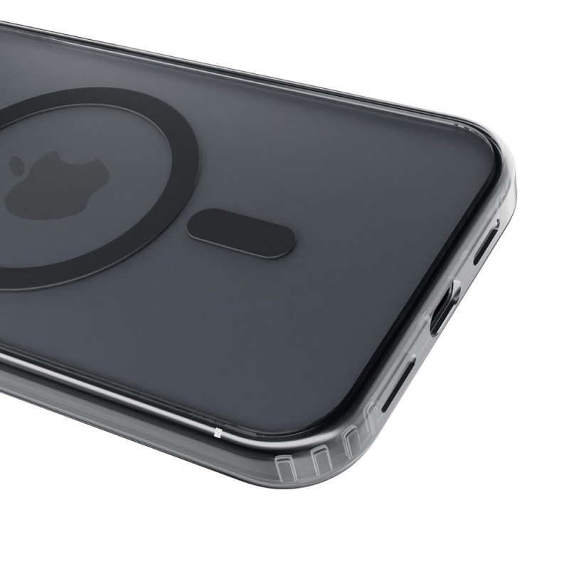 Custodia 3MK Frosty MagCase per Apple iPhone Air, nera