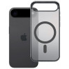 Custodia 3MK Frosty MagCase per Apple iPhone Air, nera