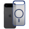 Custodia 3MK Frosty MagCase per Apple iPhone Air, blu