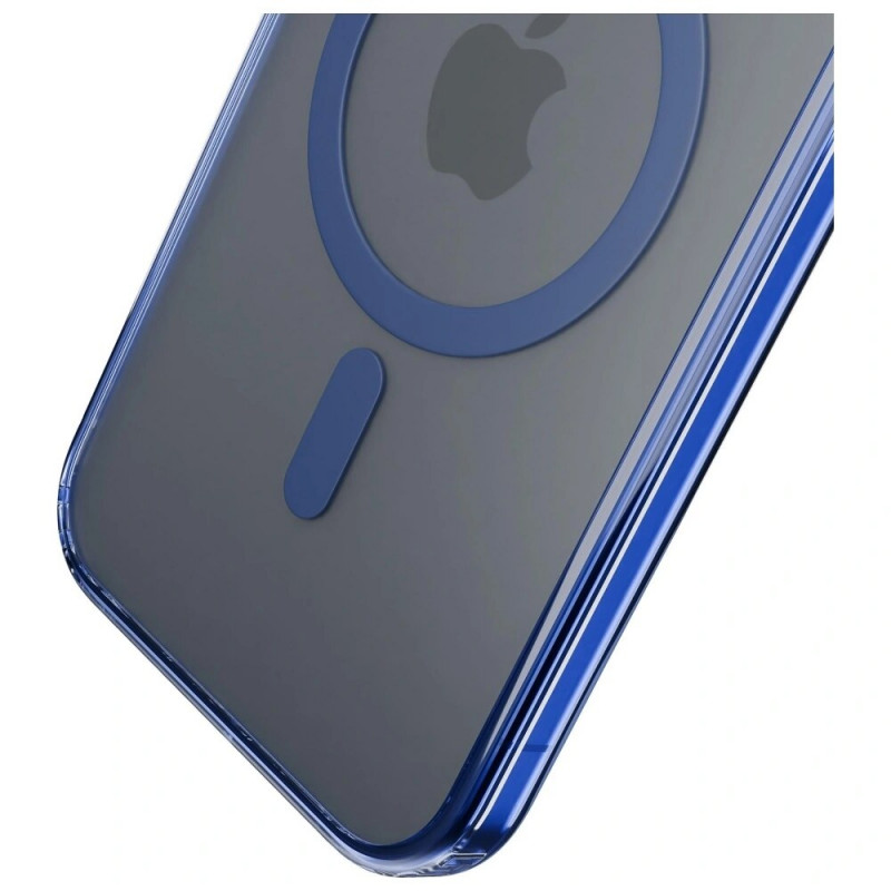 Custodia 3MK Frosty MagCase per Apple iPhone Air, blu