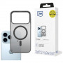 Custodia 3MK Frosty MagCase per Apple iPhone 17 Pro, nera