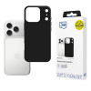 Custodia 3MK Matt Case Pro per Apple iPhone 17 Pro, nero opaco