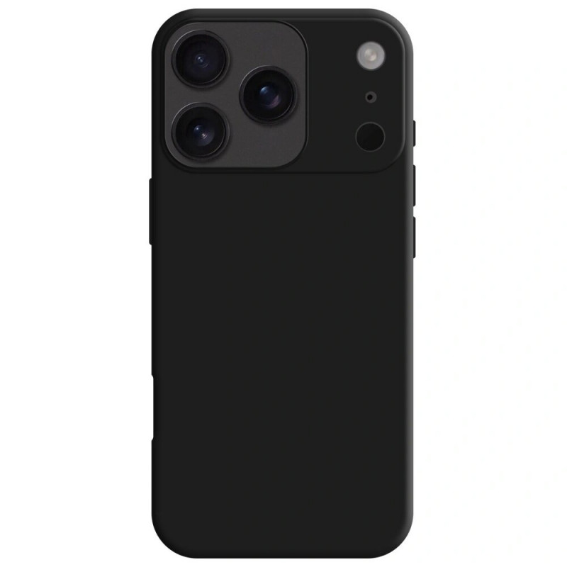 Custodia 3MK Matt Case Pro per Apple iPhone 17 Pro, nero opaco