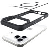 Custodia 3MK Satin Armor MagCase per Apple iPhone 17 Pro, nero trasparente