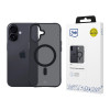 Custodia 3MK Smoke Matt MagCase per Apple iPhone 17, nera