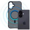 Custodia 3MK Smoke Matt MagCase per Apple iPhone 17, nera
