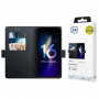 Custodia portafoglio 3MK per Apple iPhone 17, nera