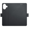 Custodia portafoglio 3MK per Apple iPhone 17, nera