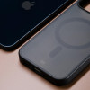 Custodia 3MK Smoke Matt MagCase per Apple iPhone Air, nera