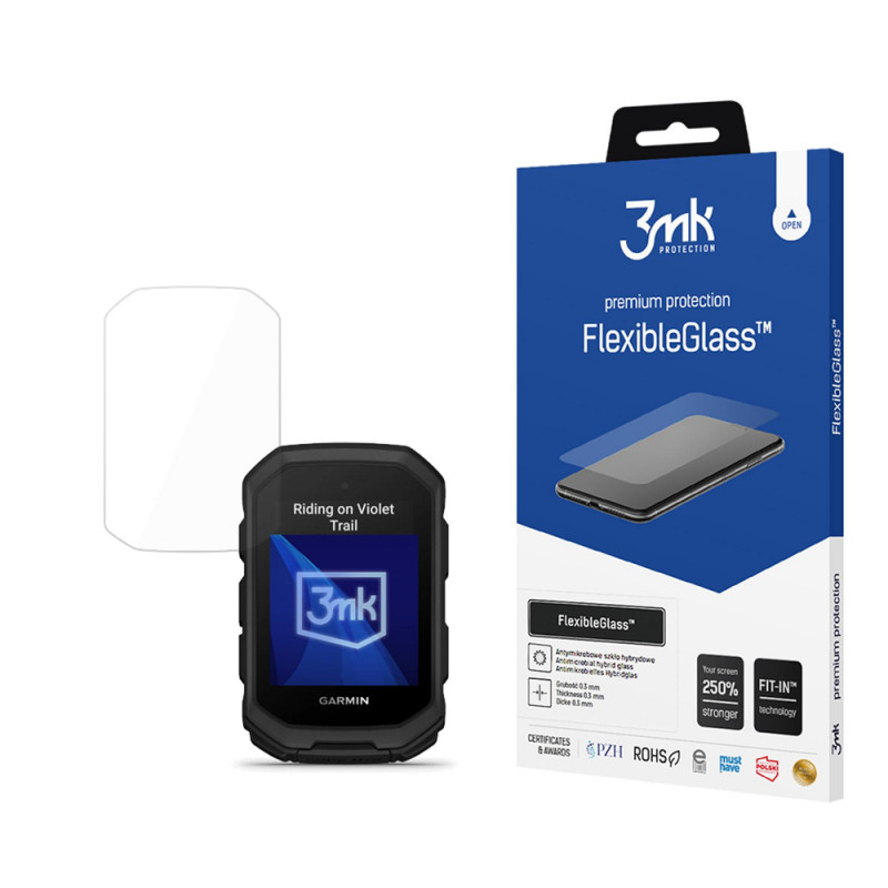Proteggi schermo in vetro ibrido 3MK FlexibleGlass Garmin Edge MTB