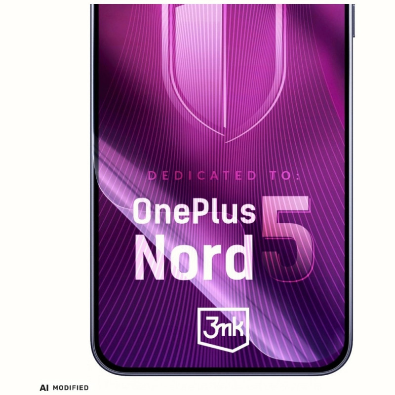Proteggi schermo in vetro ibrido 3MK FlexibleGlass per OnePlus Nord 5
