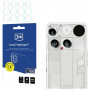 Protezione lente fotocamera 3MK Lens Protection per Nothing Phone (3) (4 pz)