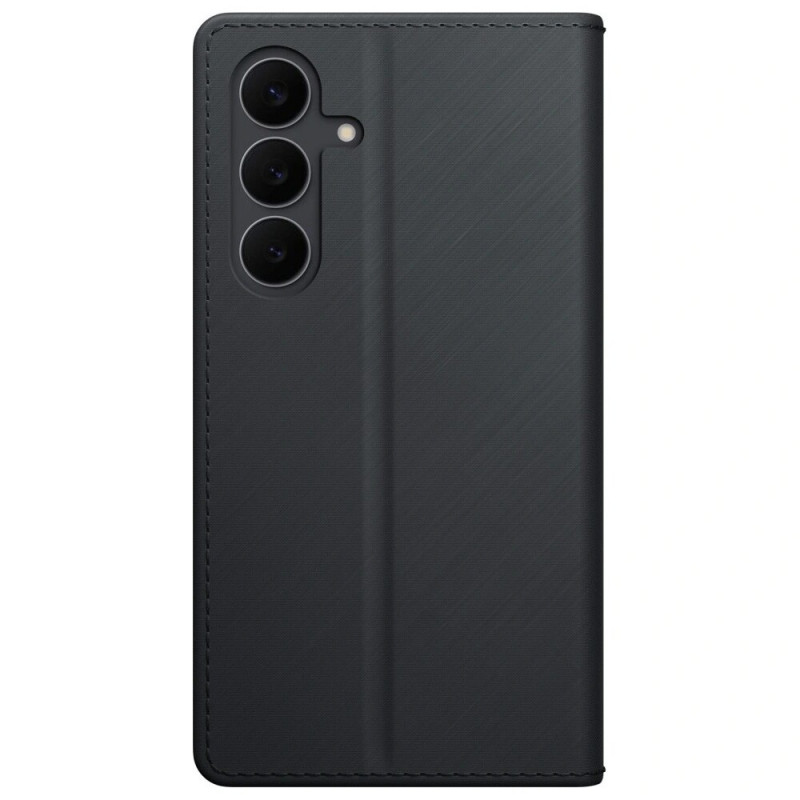 Custodia a portafoglio 3MK per Samsung Galaxy S25 FE, nera