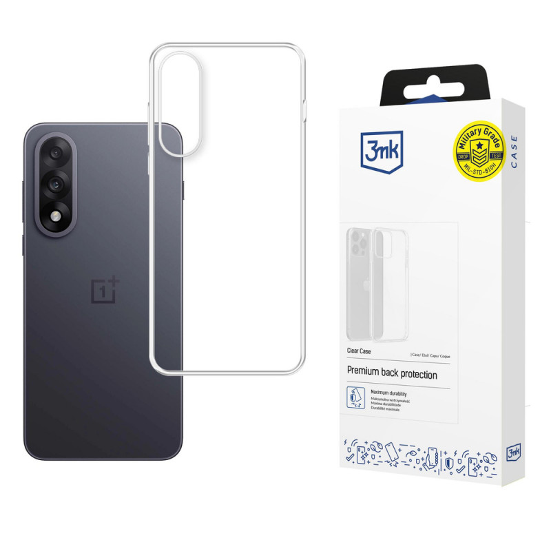 3MK Clear Case per OnePlus Nord 5, trasparente
