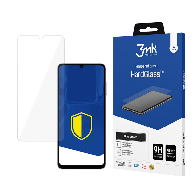 Vetro temperato 3MK HardGlass per Samsung Galaxy A07 4G