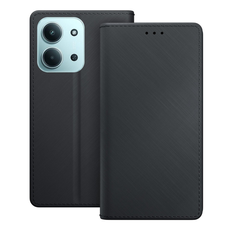 Custodia a portafoglio 3MK per Redmi 15C 4G / 5G (171 mm) / Poco C85 4G, nera