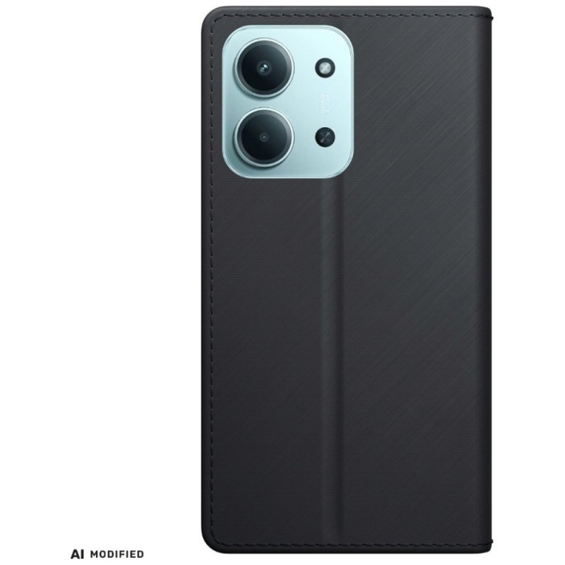Custodia a portafoglio 3MK per Redmi 15C 4G / 5G (171 mm) / Poco C85 4G, nera
