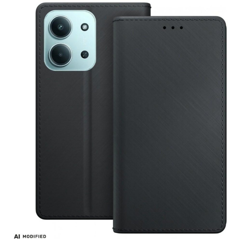 Custodia a portafoglio 3MK per Redmi 15C 4G / 5G (171 mm) / Poco C85 4G, nera