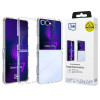 Custodia 3MK Armor per Samsung Galaxy Z Flip7, trasparente