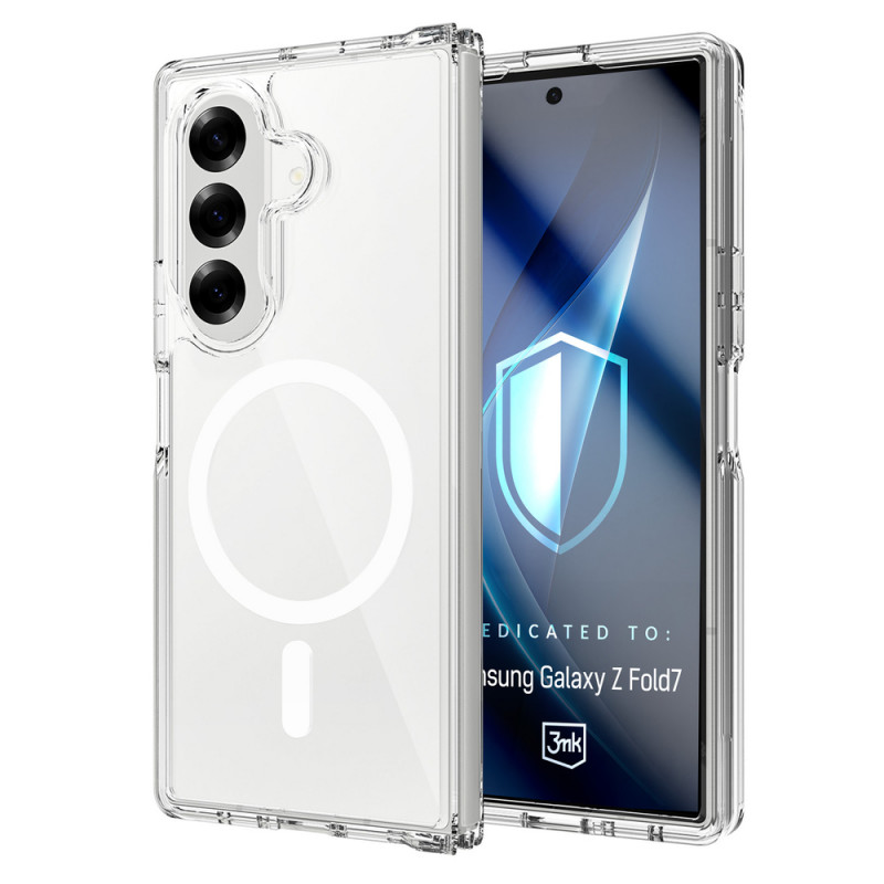 3MK Armor MagCase per Samsung Galaxy Z Fold7, trasparente