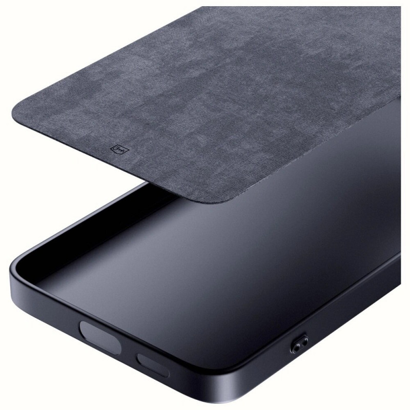 Custodia 3MK Matt Case Pro per Samsung Galaxy S25 FE, nera