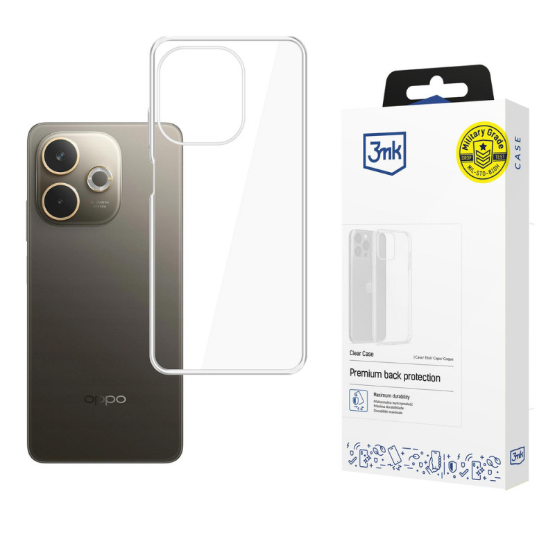 Custodia trasparente 3MK Clear Case per Oppo A5 Pro 5G