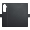 Custodia a portafoglio 3MK per Samsung Galaxy S26+, nera