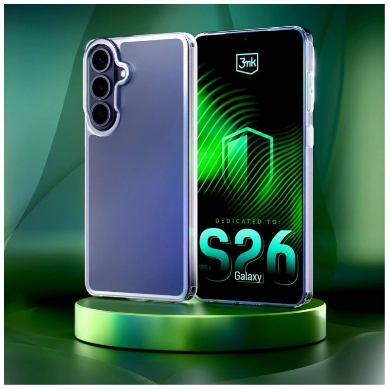 Custodia 3MK Armor per Samsung Galaxy S26, trasparente