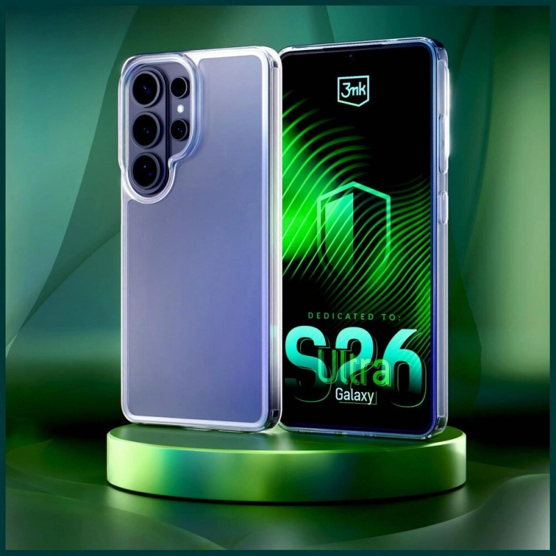 Custodia 3MK Armor per Samsung Galaxy S26 Ultra, trasparente