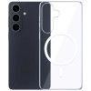 Custodia protettiva 3mk Clear MagCase per Samsung Galaxy S26, trasparente